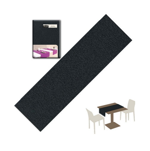 Tovaglietta Runner You & Me 120x48 Airlaid Packservice Plus Color Nero 200 Pezzi