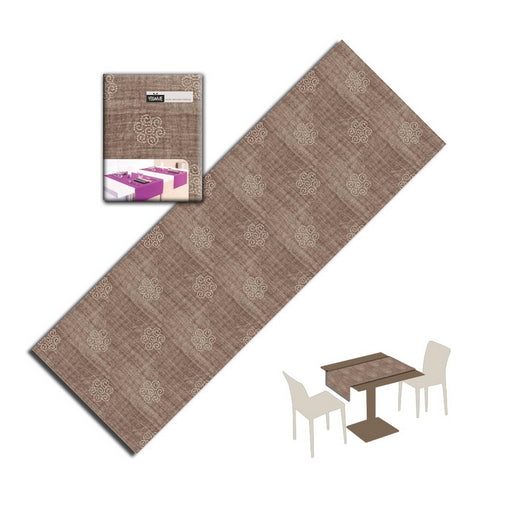 Tovaglietta Runner You & Me 120x48 Spunlace Packservice Rosita Cacao 160 Pezzi
