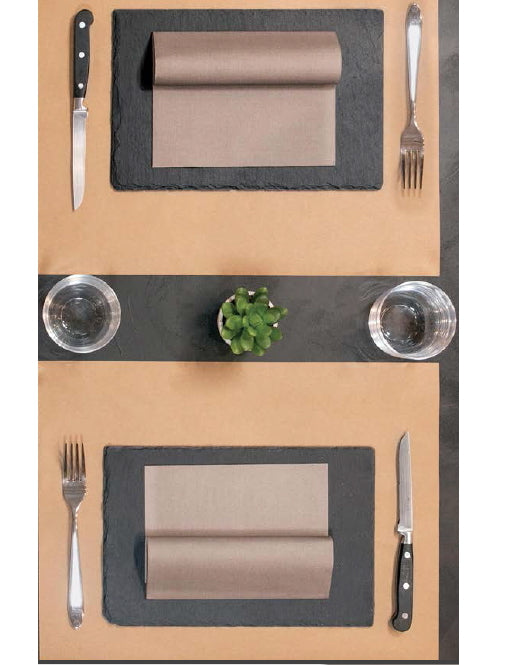 Tovaglioli 40x30 Airlaid Packservice Mono Soft Color Nice 1200 Pezzi