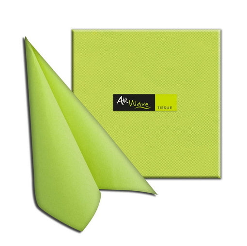 Tovaglioli 40x40 TNT Packservice Airwave Color Tissue Mela 1200 Pezzi