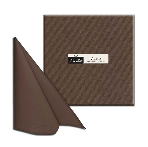 Tovaglioli 40x40 Airlaid Packservice Plus Color Cacao 800 Pezzi