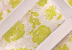 Tovaglioli 40x40 Airlaid Packservice Mono Garden Verde 800 Pezzi