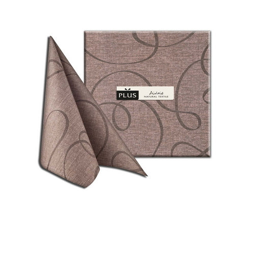 Tovaglioli 40x40 Airlaid Packservice Plus Grace Moka 800 Pezzi