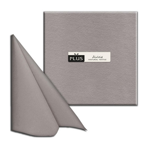 Tovaglioli 40x40 Airlaid Packservice Plus Color Grigio 800 Pezzi