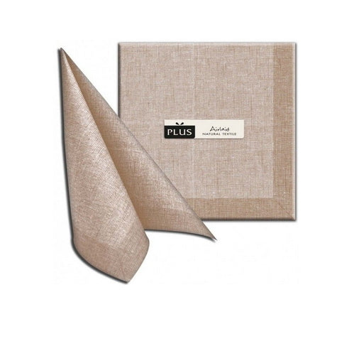Tovaglioli 40x40 Airlaid Packservice Plus Iuta Cappuccino 800 Pezzi