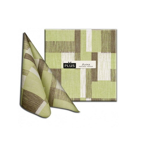 Tovaglioli 40x40 Airlaid Packservice Plus Kuadra Verde 800 Pezzi