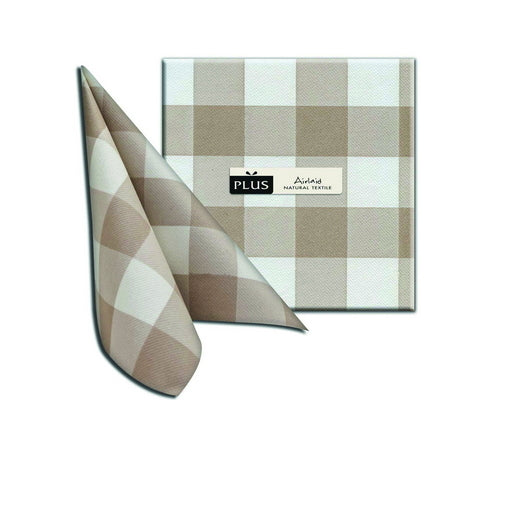 Tovaglioli 40x40 Airlaid Packservice Plus Oste Nocciola 800 Pezzi