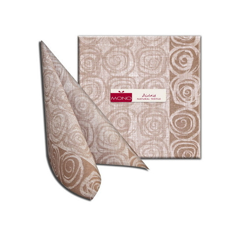 Tovaglioli 40x40 Airlaid Packservice Mono Rossella Cappuccino 800 Pezzi