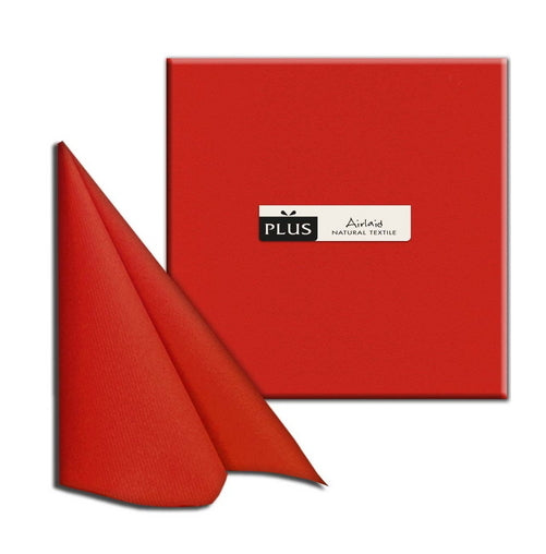 Tovaglioli 40x40 Airlaid Packservice Plus Color Rosso 800 Pezzi