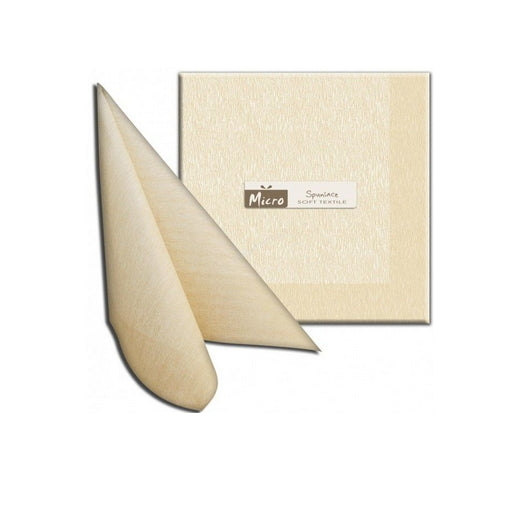 Tovaglioli 40x40 Spunlace Packservice Micro Textù Avorio 800 Pezzi