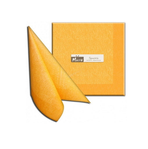 Tovaglioli 40x40 Spunlace Packservice Micro Textù Giallo 800 Pezzi