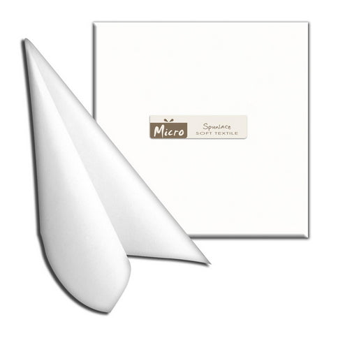 Tovaglioli 40x40 Spunlace Packservice Micro Color Bianco 800 Pezzi