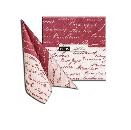 Tovaglioli 40x40 Airlaid Packservice Plus Wine Bordeaux 800 Pezzi