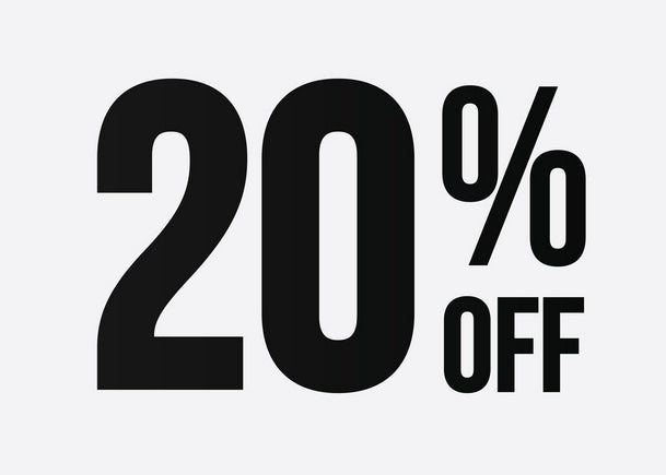 Black Week Sconto 20%