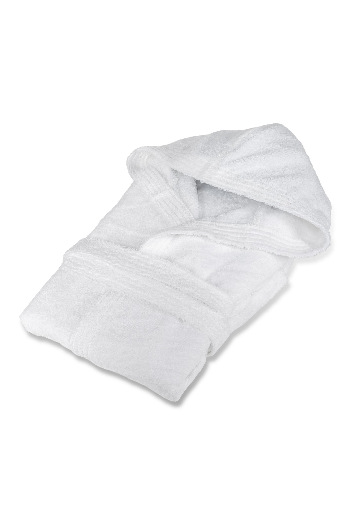 Accappatoio con Cappuccio Hermet in Cotone Pregiato 400gr 12pz