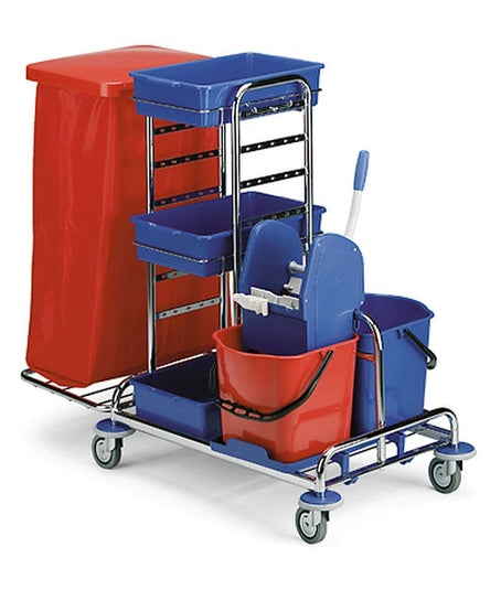 Carrello Pulizia Professionale Multiuso Filmop Jumbo Quick 3090