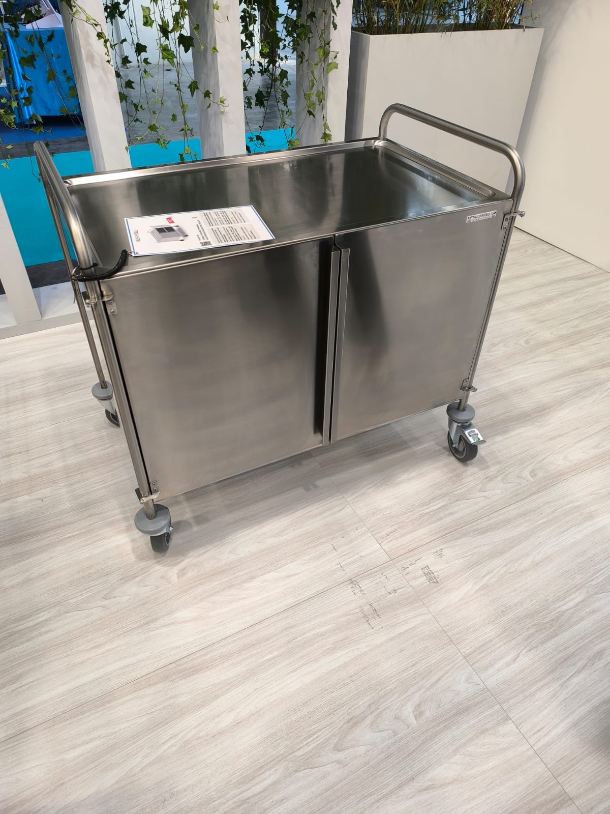 Carrello per Ristorazione Multifunzione in Acciaio Inox Metalcarrelli