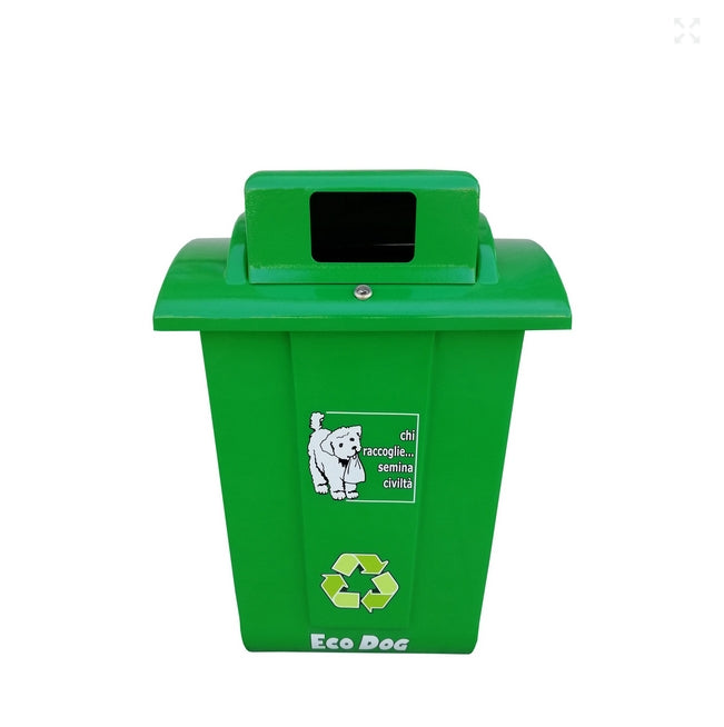 Contenitore Raccolta Deiezioni Canine Bee Green Ecodog 1370C 50lt