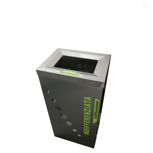 Contenitore Raccolta Differenziata in Acciaio Inox Green Eco Easy