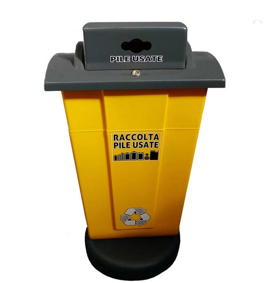 Contenitore Raccolta Pile Usate 65lt Bee Green 1373