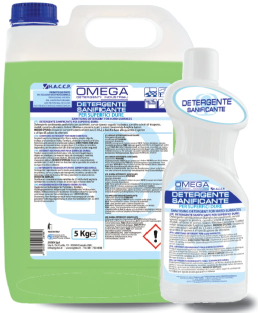 Detergente Sanificante Superfici Dure Sydex Omega 5kg x 4 Pezzi