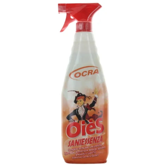 Deodorante Saniessenza Oies Fragranza Ocra 750ml x 12 pezzi