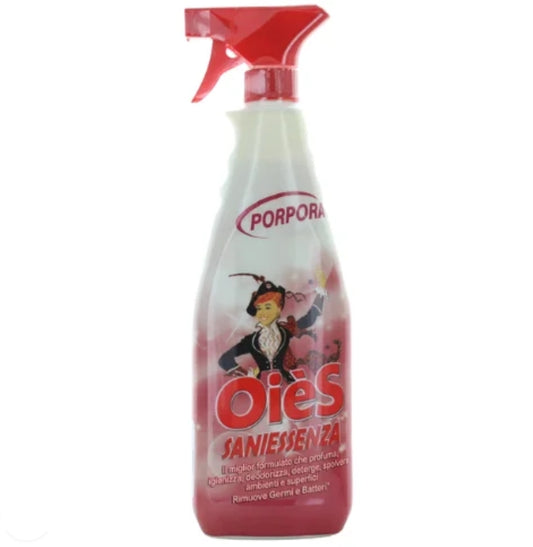 Deodorante Saniessenza Oies Fragranza Porpora 750ml x 12 pezzi