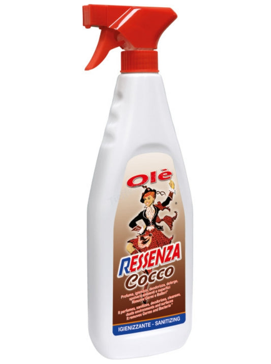 Deodorante Essenza Olè Fragranza Cocco 750ml x 12 pezzi