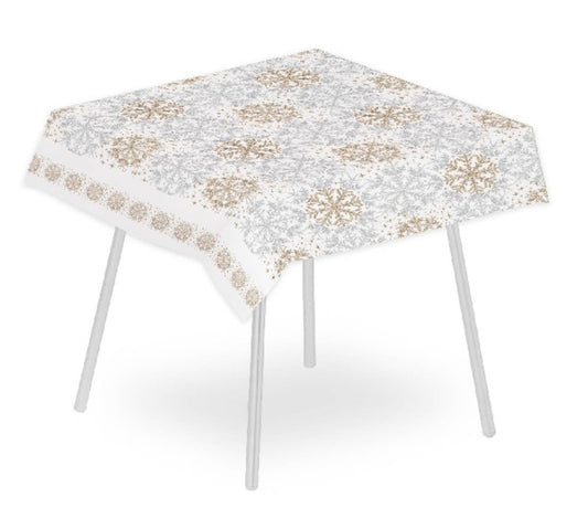 Tovaglia Natalizia 140x140 Spunlace Packservice Micro Aura 50 Pezzi