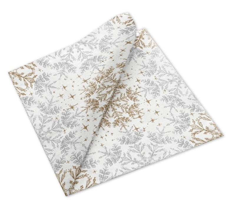 Tovaglioli Natalizi 44x44 Spunlace Packservice Micro Aura 800 Pezzi