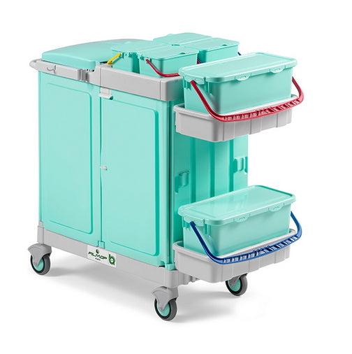 Carrello Ospedaliero Professionale Antibatterico Filmop Alpha A-B Plus 0803701