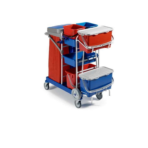 Carrello Ospedaliero Professionale Attrezzato Filmop Morgan Top-Down Midi 8010