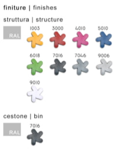 Contenitore Raccolta Differenziata In Acciaio Citysi Obelix (contatto diretto)