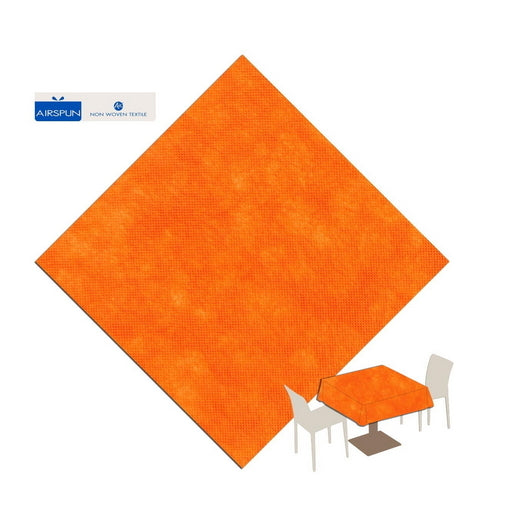 Tovaglia 100x100 TNT Packservice Airspun Color Arancio 100 Pezzi