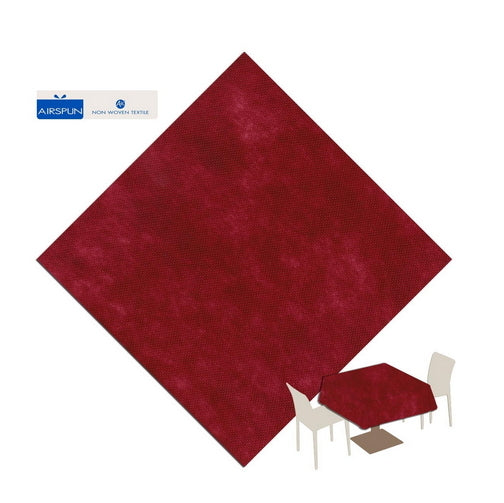 Tovaglia 100x100 TNT Packservice Airspun Color Bordeaux 100 Pezzi