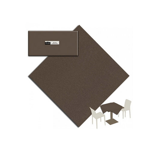 Tovaglia 100x100 Airlaid Packservice Plus Color Cacao 100 Pezzi