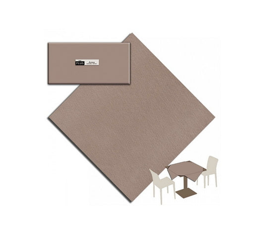 Tovaglia 100x100 Airlaid Packservice Plus Color Cappuccino 100 Pezzi