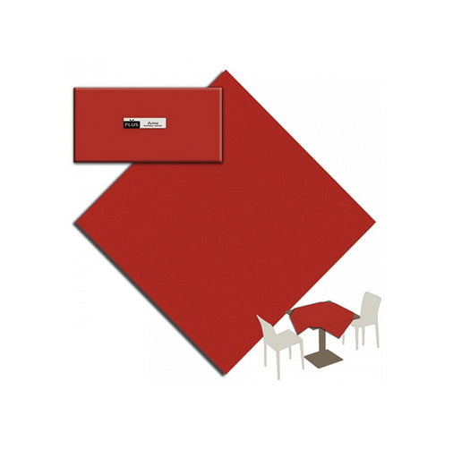 Tovaglia 100x100 Airlaid Packservice Plus Color Rosso 100 Pezzi