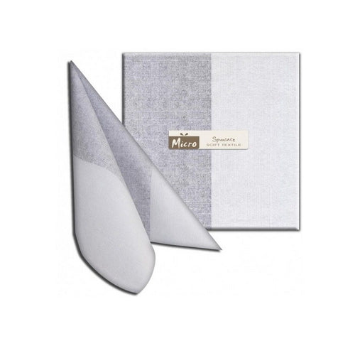 Tovaglioli 40x40 Spunlace Packservice Micro Maison Grigio Perla 600 Pezzi
